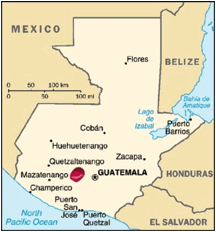 Guatemala Map